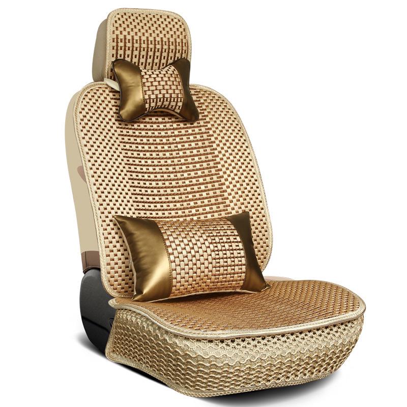 

Летняя подушка на сиденье автомобиля из ледяного шелка 2024 - Универсальный, дышащий, всесезонный чехол