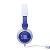 JBL Junior 320 / Kids' / On-Ear Headphones / Volume Control / Built-in Microphone / Customizable Stickers Included / Blue / JBLJR320BLU