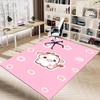 1pc cow strawberry Carpet Office Rug Outdoor Mat Home Decor Area Carpet Festival Gift