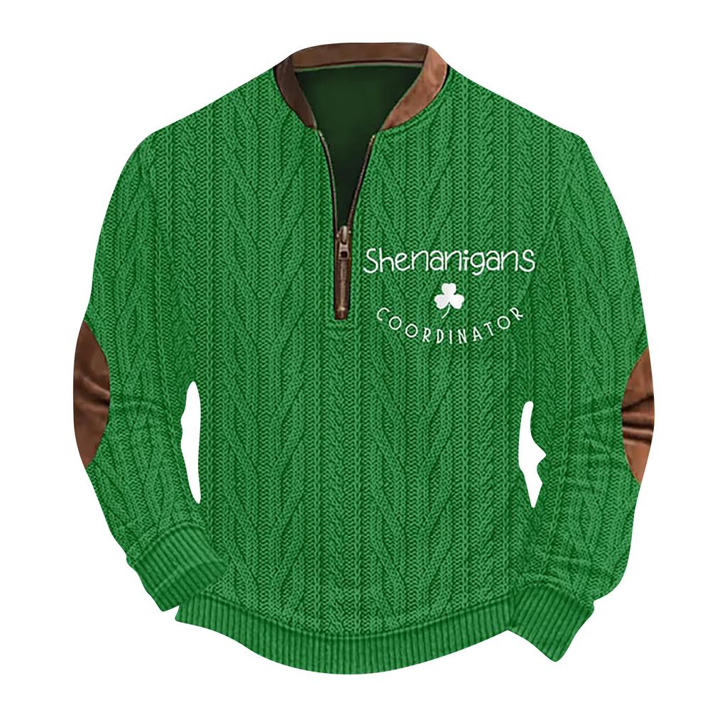 Men's Retro Casual Gradient Printed Sweatshirt