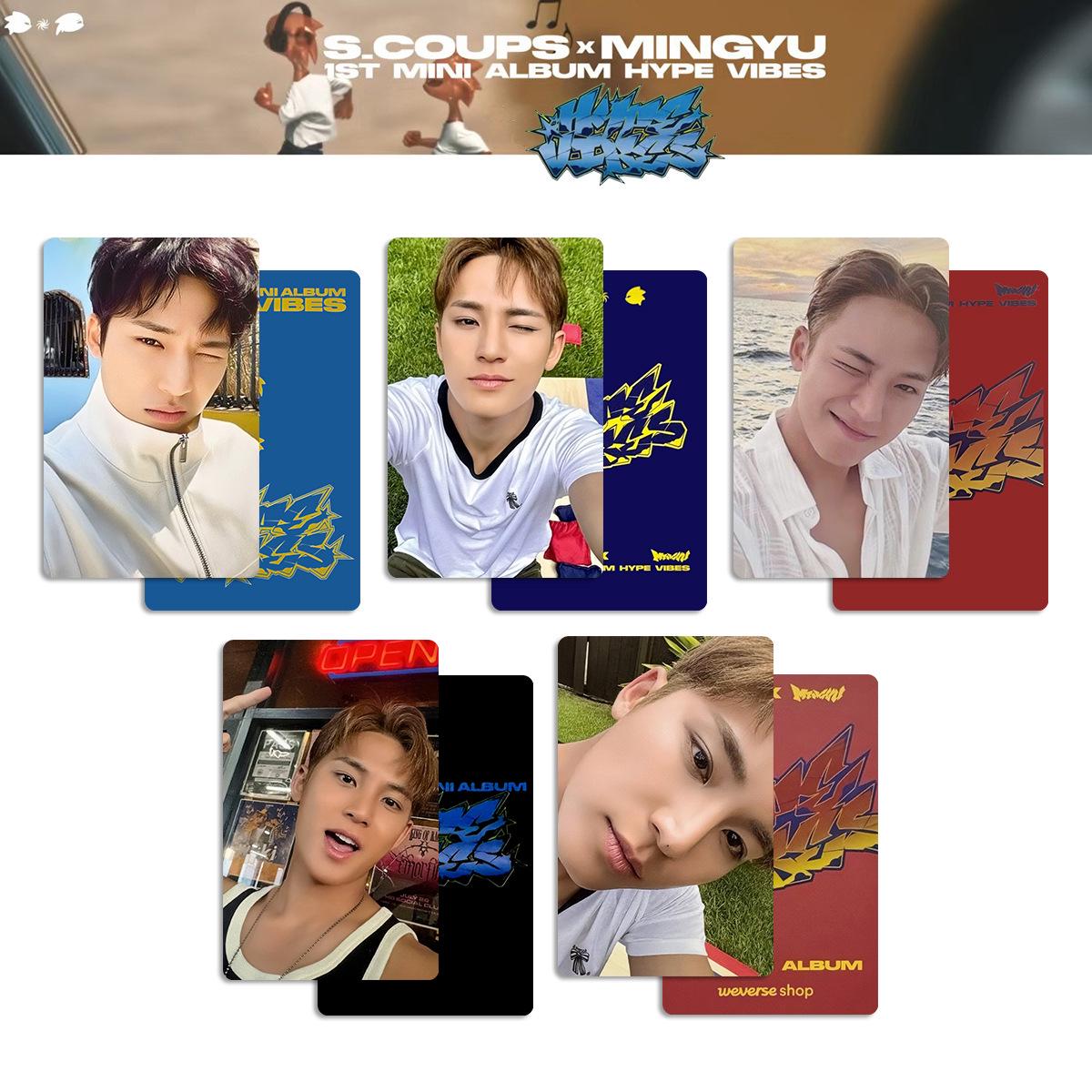 SEVENTEEN CM Unit Special Photocard: S.COUPS & MINGYU - HYPE VIBES Edition (Choi Seungcheol)