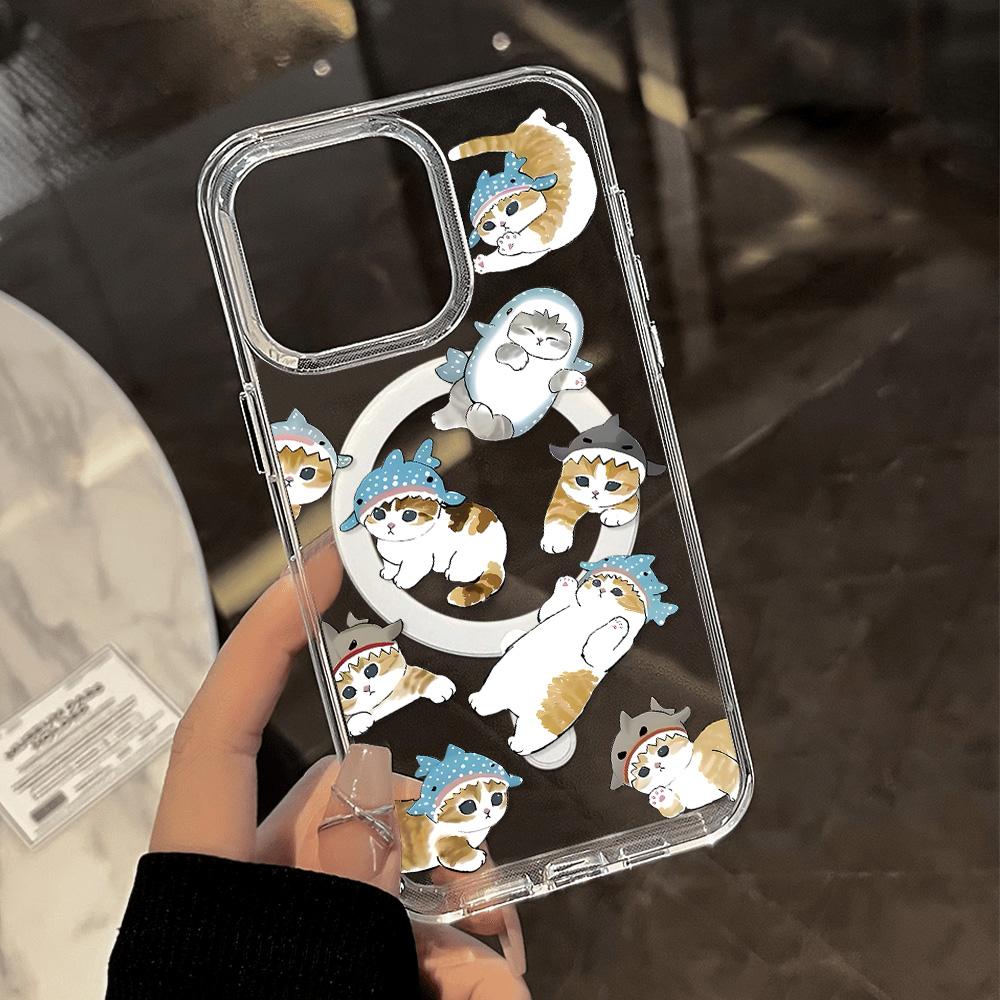 Magnetiskt telefonfodral för iPhone 11 12 13 iPhone 13 14 15 Pro 15 16 Pro Max Samsung A15 A16 A25 A26 A55 A56 S25 S24 S22 S23 Ultra S25 Edge