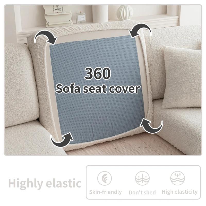 Funda elástica para sofá impermeable de 1/2/3/4 plazas con correa ajustable, antideslizante, para sofá seccional, reclinable, sala de estar