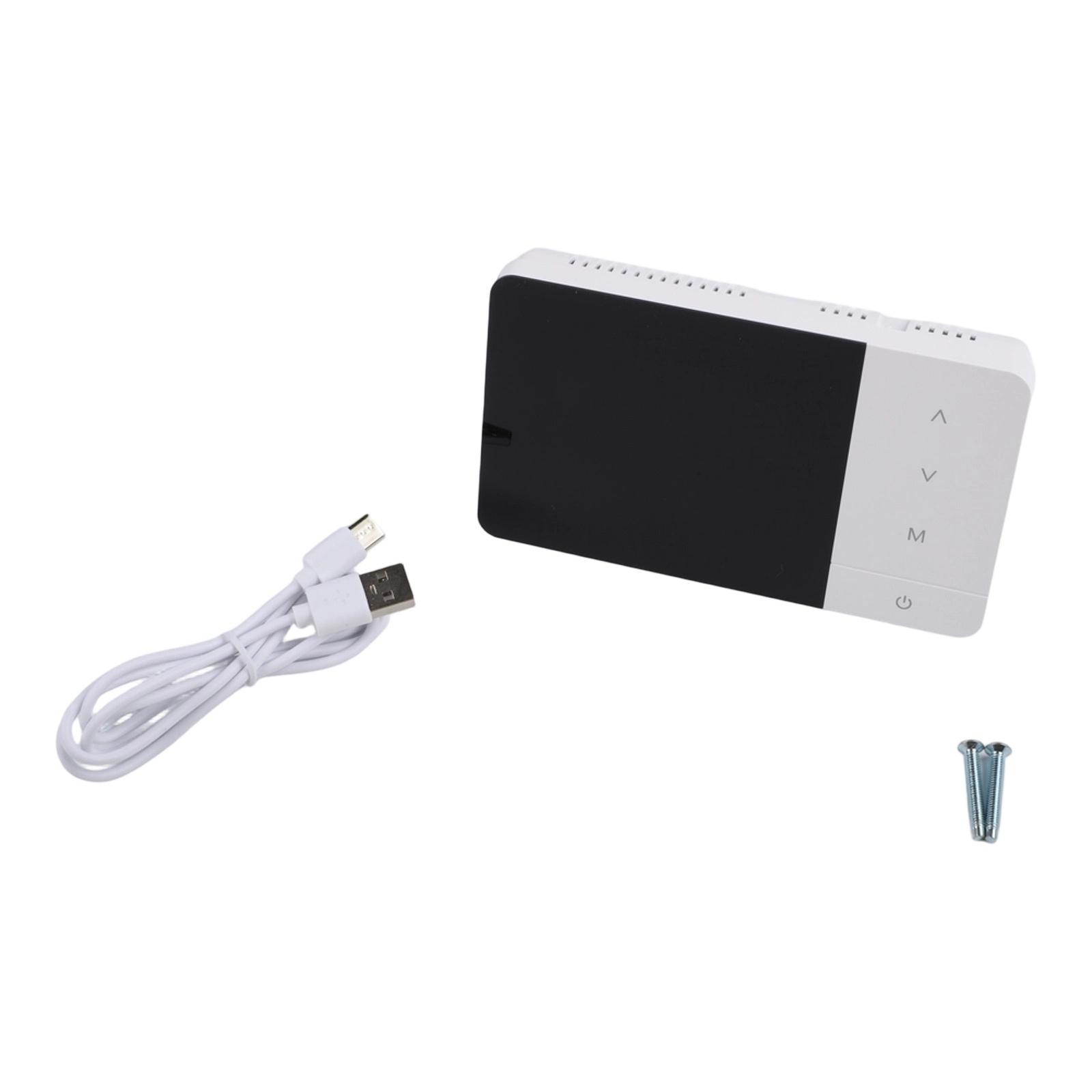 

For Tuya Battery Thermostat Wifi Heating/Cooling Thermostat For Gas Boilers Thermostat For Gas Boiler Water Floor Heating China Mainland
