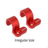 2 Pieces Brake Hose Clips Clamps Set Sturdy Plumbing Line Buckle Rear Guide Clamp for