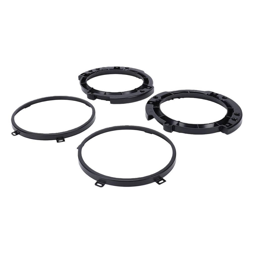 Headlight Mount Bracket Replacement for Wrangler JK 2007 2017 7 Inch Round Headlight Mounting Bracket Retaining Ring Set