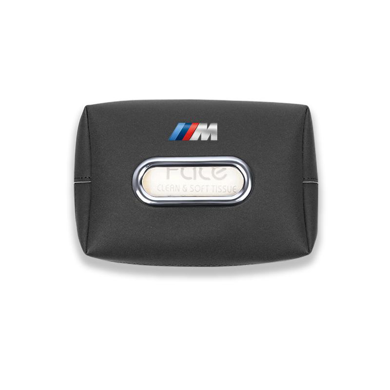 MXUI1 BMW Car Seatback Tissue Box Armrest Paper Napkin Storage Bag Accessories For Performance G30 G11 X3 X2 G20 G05 X4 X5 F30 X6 E48
