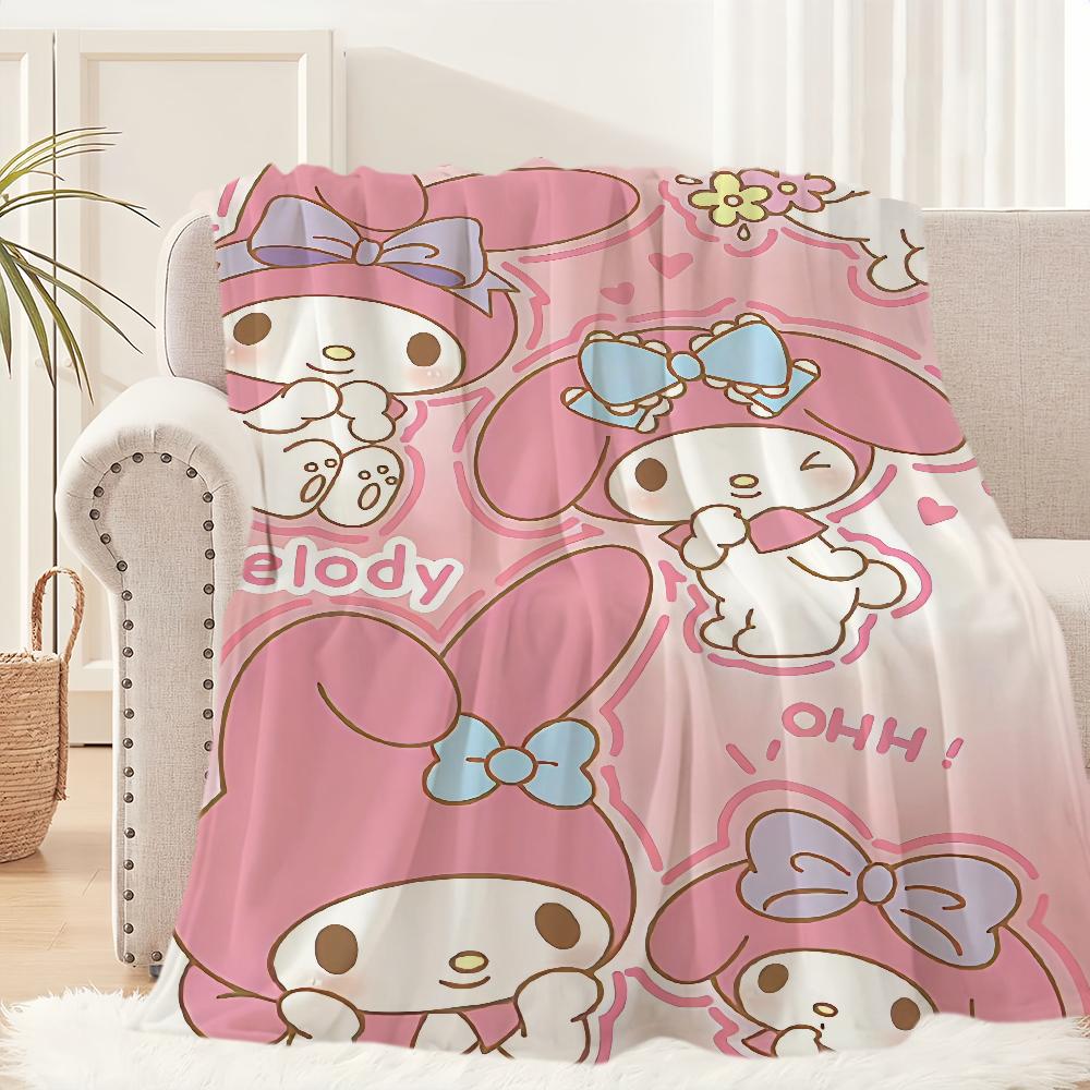 Warm Weich Plüsch Nickerchen Meine Decken Sofa für Wohnen Niedlich Zimmer Büro Cartoon M-Melody Schlafzimmer Zuhause Reise Kind Geburtstagsgeschenke Flanell