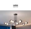 2025 Italian Minimalist Chandelier: Modern Living & Dining Room Light