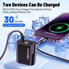 65W Gallium Nitride (GaN) PD Fast Charger with EU/US/UK Adapter for Phones & Computers