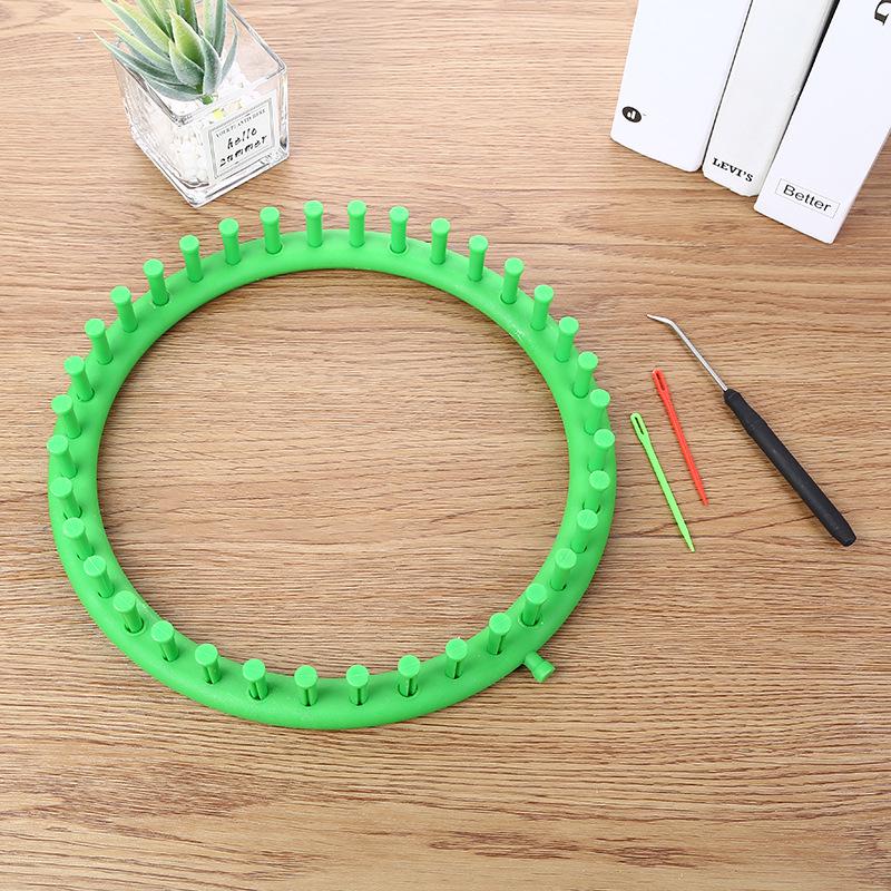 DIY Knitting Loom for Easy Scarf and Hat Making - Beginner-Friendly Tool Set