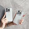 Frameless Lens Holder Mobile Phone Case for Apple 16PROMAX High Transparency 13/14/15 Case SE4