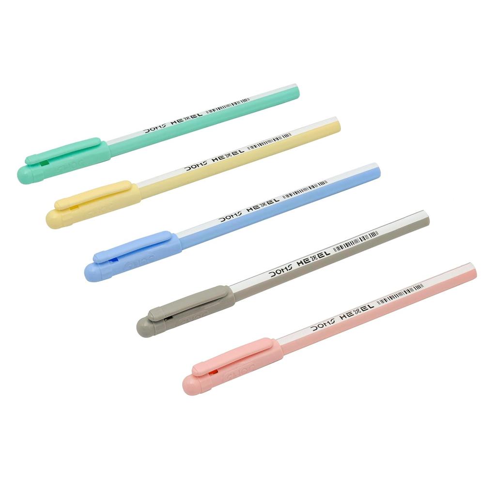 DOMS Hexel Ball Pen Blue Ink 20 Pc Pack Smooth Writing Pens For School Office Exams Home Daily Use Reliable Grip Box