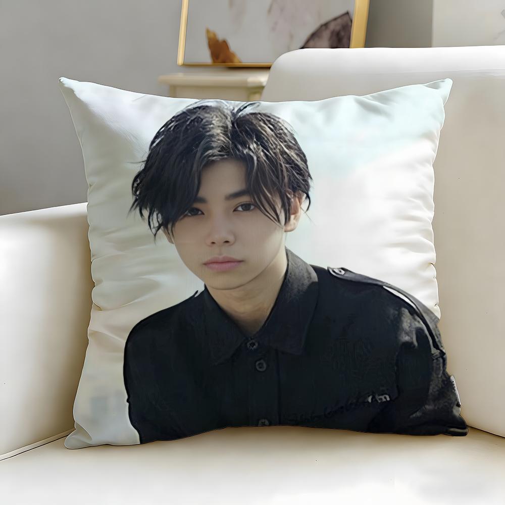 popular actor Nijiro Murakami Cushion Cover Soft & Easy-Wash Pillow Case – Versatile for Couch, Bed, Travel and Office