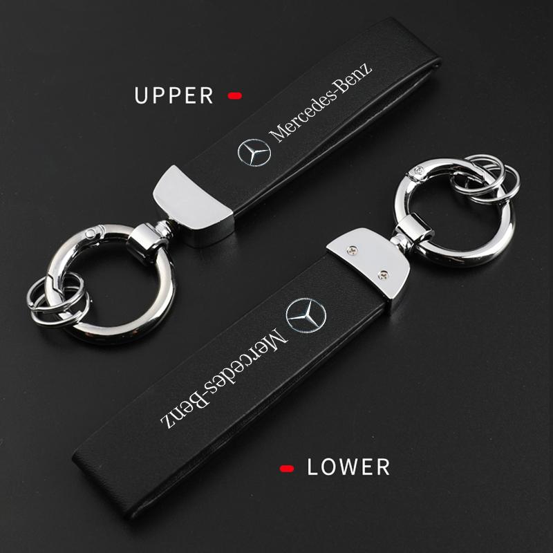 Car Key Chain Ring Holder Accessories for Mercedes Benz W203 W204 W205 W209 W210 W211 W212 W176 W166 W163 W177 W167 W117 GLA