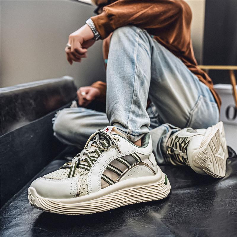 New Men's Fashion Casual Shoes Boys Students Trending Soft Sole Comfortable Sneakers Male Classic Breathable Gym Shoes