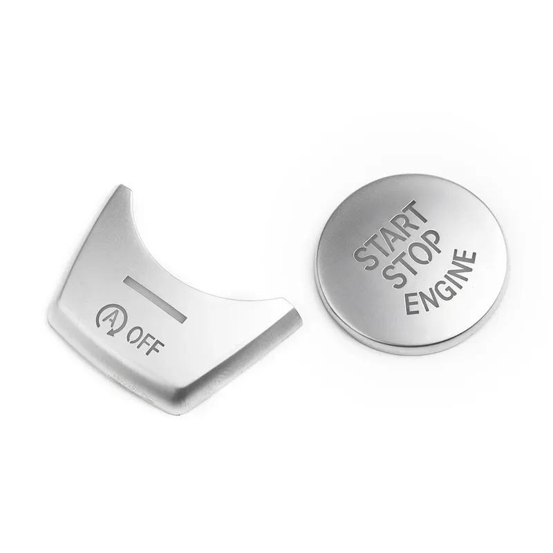 Equipment Button Cover Start Engine Push Stop Accessories Chrome For BMW 5 / 6 / 7 Series F10 GT F07 2011-2017