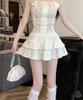High Waist Ballet-Style Puff A-Line Midi Skirt - Slimming Spring Outfit for Women