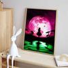 Disney Diamond Painting Alice in Wonderland Silhouette Art Illustration 5D DIY Diamond Painting Embroidery Set Round/Square Diamond ArtMosaicHomeDecor