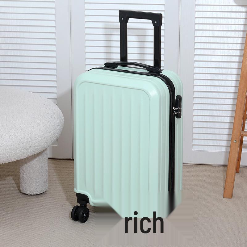 20-Inch Lightweight Travel Suitcase with Combination Lock & Universal Wheels for Adults & Students