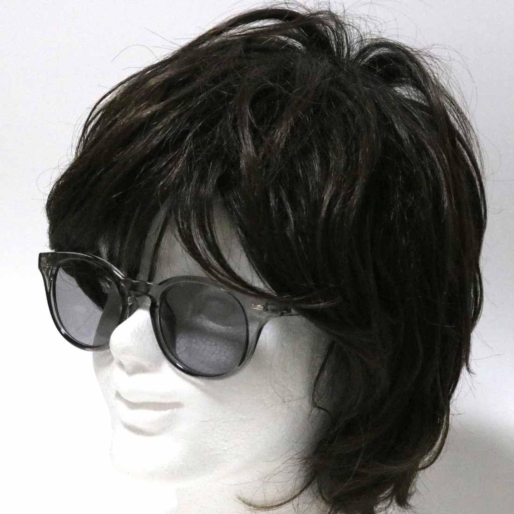 [FashionBerry] C Gray X L Smoke Sunglasses, Fashion Glasses, Men's & Women's, BostonWellington Style, 99% UV Protection, Lightweight, Thick Frame,