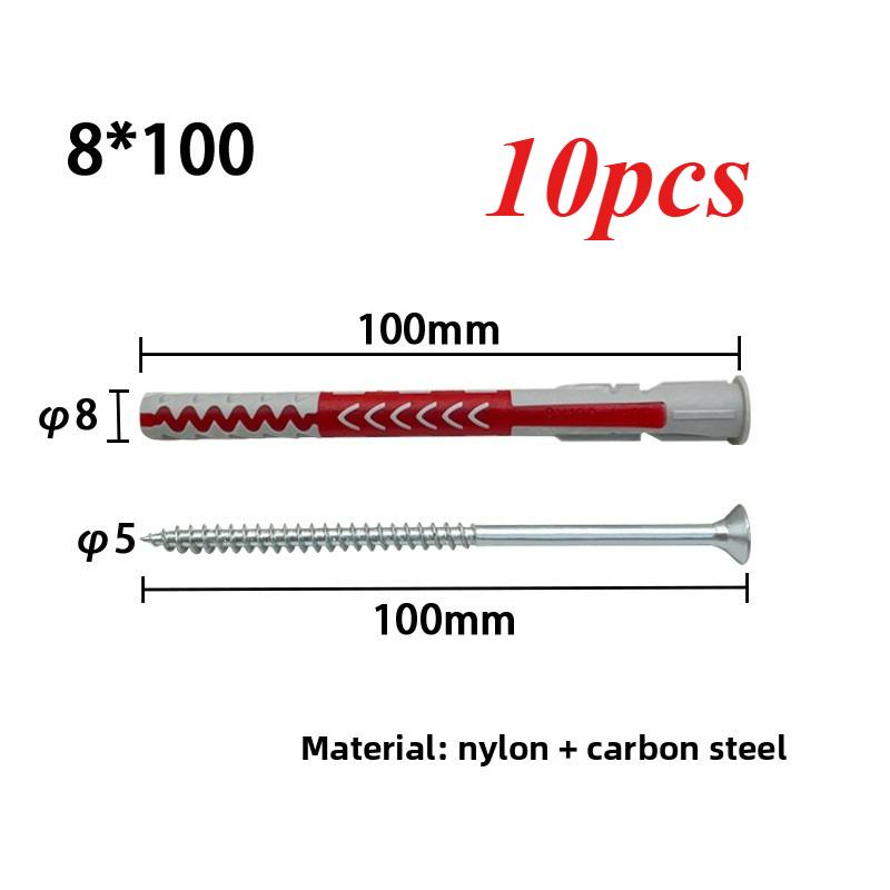 Dual-Color Expansion Screws – Wall Anchors for Hollow Bricks Foam Walls & Aerated Blocks | Home & Engineering Expansion Bolts