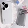 Frameless Camera HD Glass Frosted Armor Case For Huawei Pura 80 70 Pro Plus P80 P70 Ultra  Matte PC Thin Cooling Cover