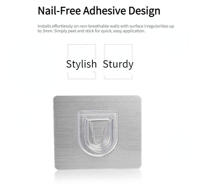 Wall-Mounted Soap Dish with Drainage - No Drilling Required Strong Adhesive, No-Trace Soap Holder (1 Piece)