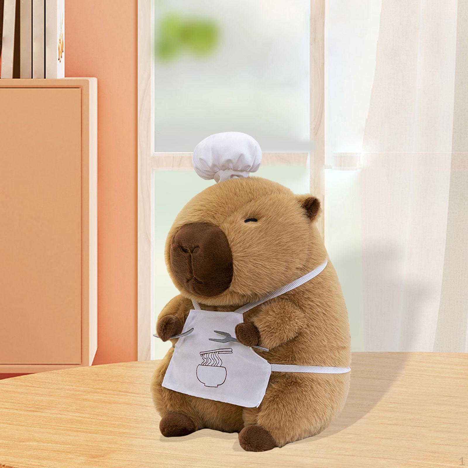 

Очаровательная мягкая игрушка капибара для детей и взрослых, отличный подарок knife and fork