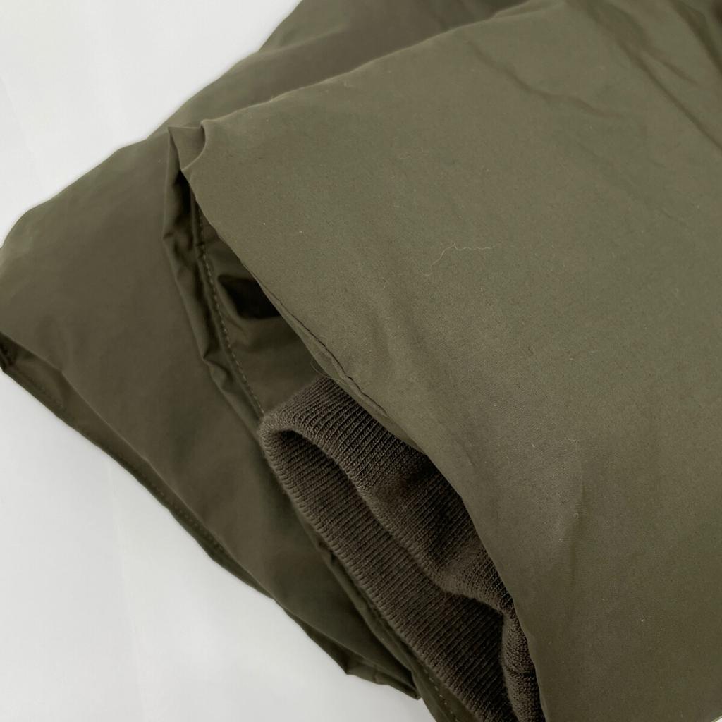 ZUCCa CZ94FA730 Khaki Long Down Jacket coat M khakiUsed