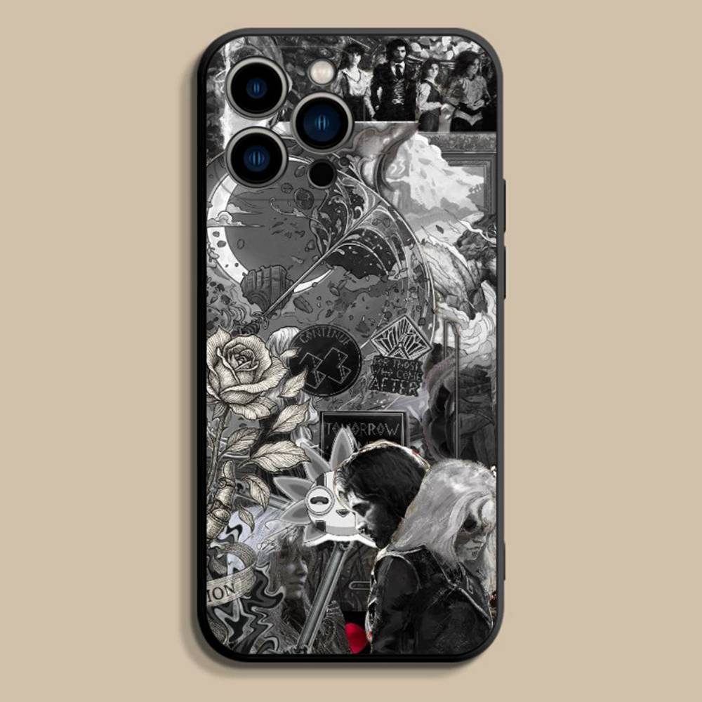 

Game E-Expedition 33 Phone Case Silicone Black Soft For iPhone 17,16,15,14,13,12,11,Pro,Max,Plus,E,SE4,Air,Mini iPhone15promax