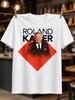 Roland Kaiser Portrait Inside A Glowing Red Diamond With Bold Name Typography Retro Concert Fan Unisex All Tshirt