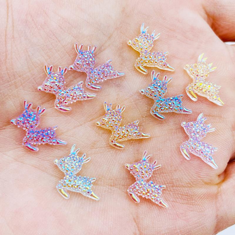 100 Pcs New Cute Mini Kawaii Color Little Goldfish Resin Figurine Crafts Flatback Cabochon Ornament Jewelry Making Hairwear K38