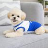 Breathable Short Sleeve Two-Tone Design Dog Cooling Vest Fashion Summer Dog Clothing  Daily Walk