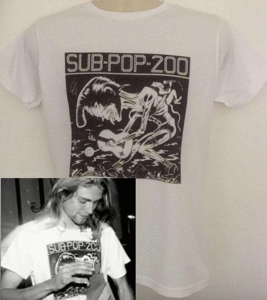 T-shirt worn by Kurt Cobain - Nirvana Unisex Tee