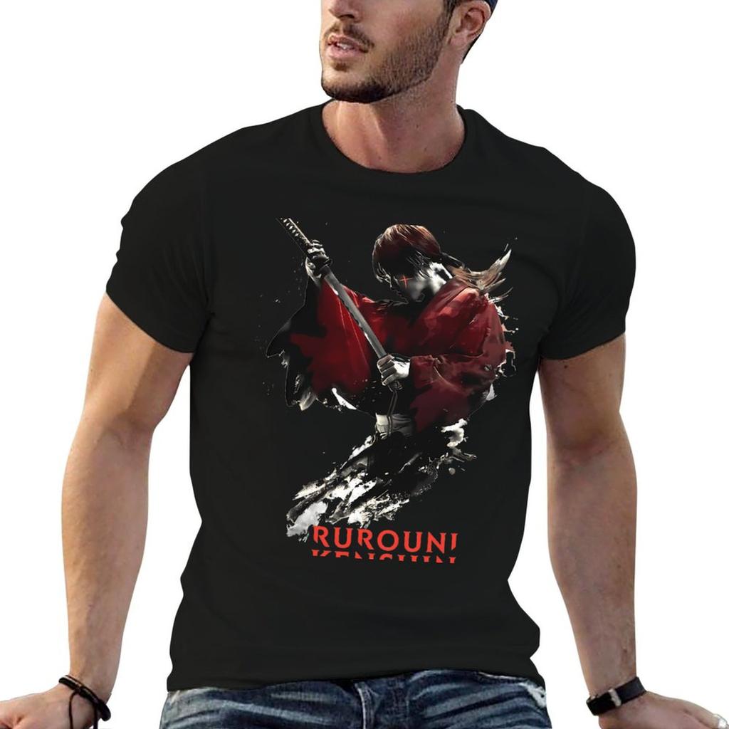 Himura Kenshin Tshirt T Shirt Personalised Funny T Shirts Cotton Printed T Shirts For Unisex Tshirt
