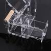 1Pc New Fashionable Acrylic Pet Birds Seeds Food Feeder Cage Toy Transparent