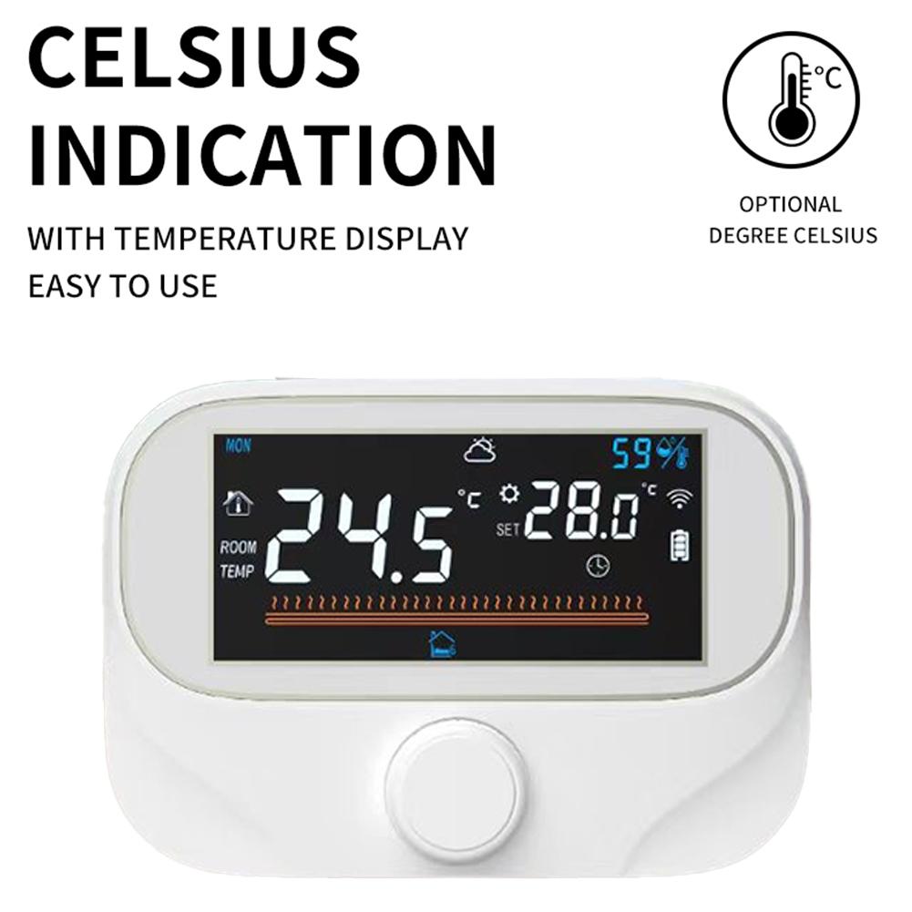 For Tuya WiFi Smart Home Thermostat Gas Boiler Water Heater Digital Temperature Controller Compatible With Alexas  Googles Home