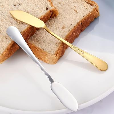 Butter Spreader Cutter Stainless Steel Ergonomic Handle Cutter for Baking And Breakfast Smooth Cream Jam Cheese