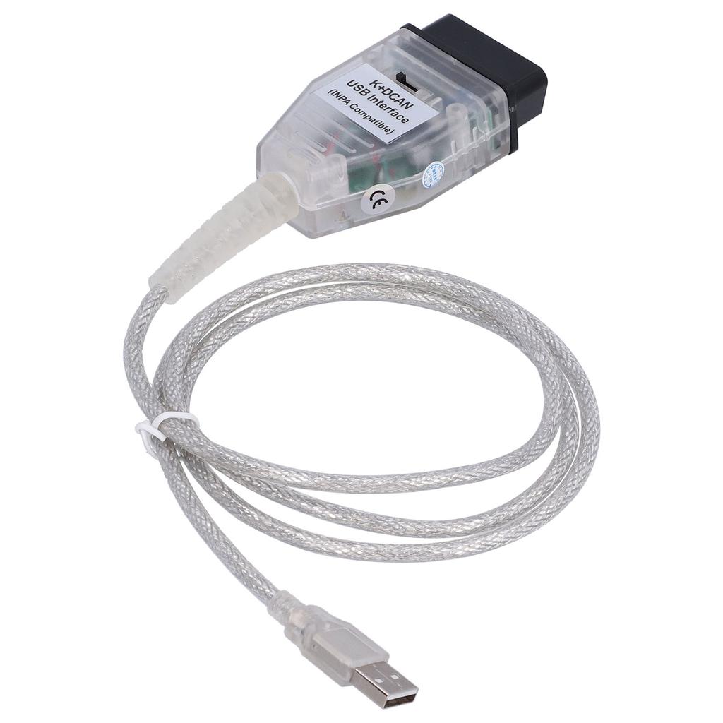 1224V OBD Cable Adapter with Switch for K+CAN K+DCAN Auto Car Fault Diagnostic Tool