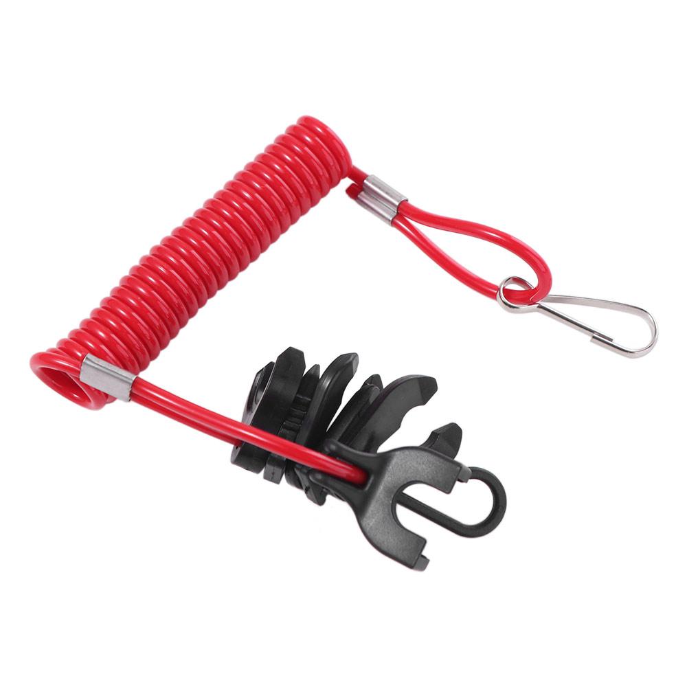 7 Keys Kill Switch Key Lanyard Tether Cord Boat Outboard Engine Kill Stop Switch  Outboard Engine
