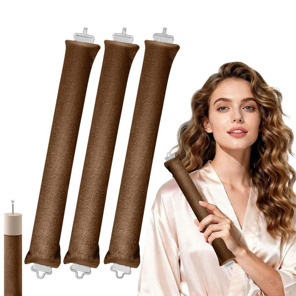 Hitzefreier Lockenstab für Frauen, faules Haar-Locken-Artefakt, europäischer und amerikanischer einfacher Scheiben-Haar-Großwellen-Schlaf-Scheiben-Haar-Gerät