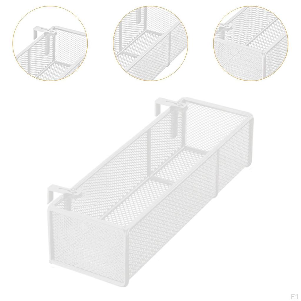 Adjustable Hook Hanging Organizer Rack for Dormitory Bed, Ideal Phone And Drinks