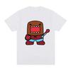 Domo Kun Fun and Humorous T-shirt Women's Casual T-shirt Harajuku Short Sleeve Oversized T-shirt Street Wear