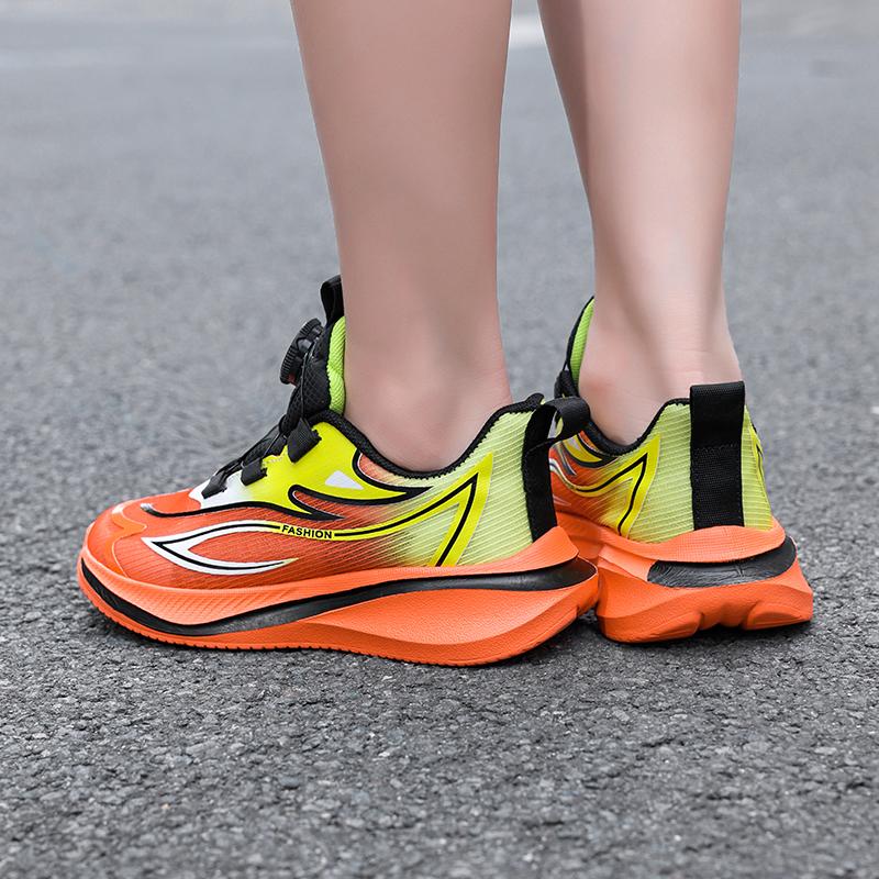 Kids Breathable Sport Shoes Lightweight Mesh Walking Sneakers for School Outdoor Play and Daily Wear