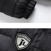 Men's Fashion Lightweight Down Jacket Short Hooded Warm Warm Solid Color Couple Coat