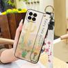 Kickstand Durable Phone Case For Samsung Galaxy M33 5G Global/SM-M336B/DS Anti-dust Oil Painting Flower Fashion Design