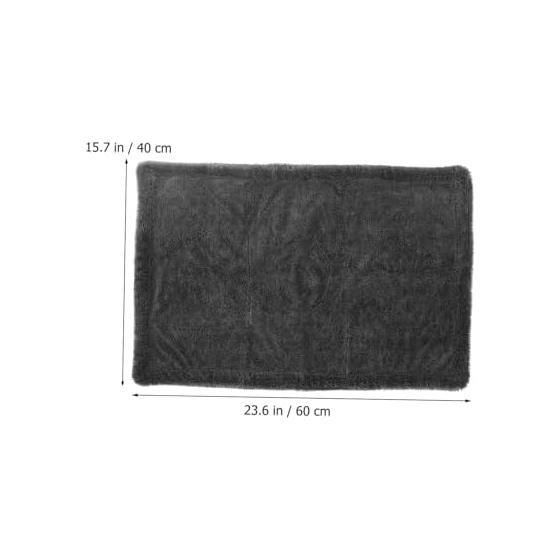 Highly Absorbent Car Wash Towel with Double-sided Polyester Design Car Cleaning Cloth Ideal for Cleaning Furniture and Glass Quick-drying Rag That