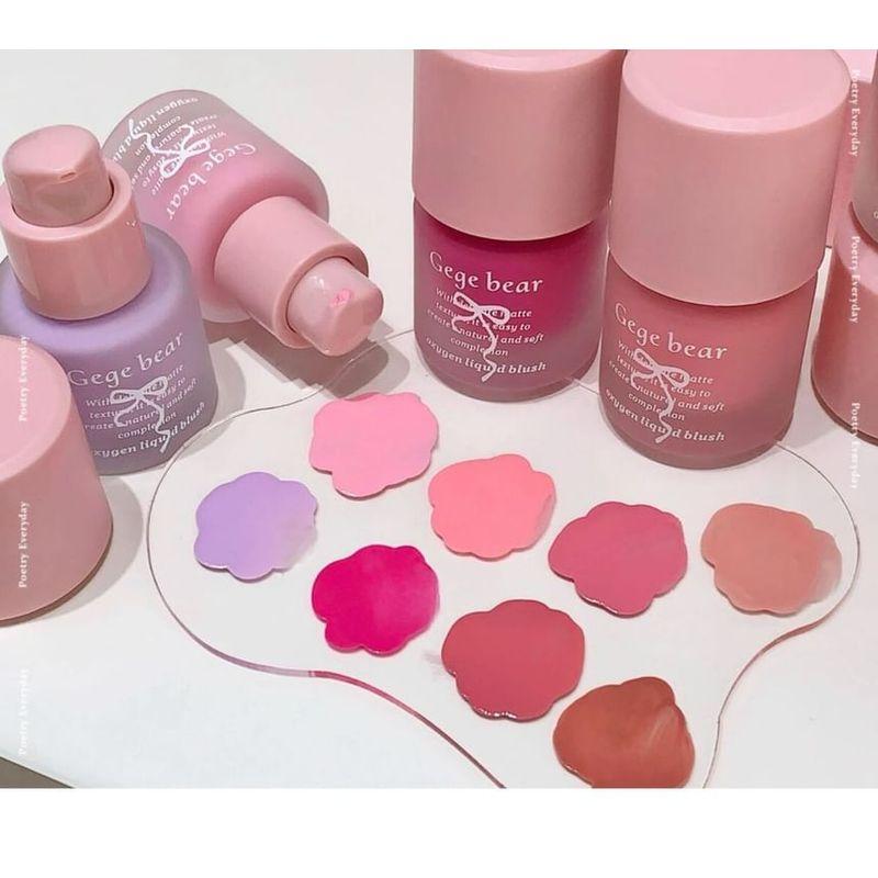 Gege Bear - Oxygen Liquid Cheek Blusher Stick - 8 Colors