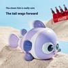 Infant and Toddler Wind-up Caterpillar Rocking Toy Wind-up Cartoon Clownfish Baby Educational Toy